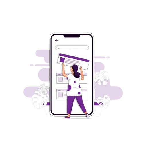 UI/UX illustration (transparent)