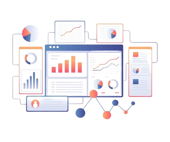 Virtual Assistant illustration (transparent)